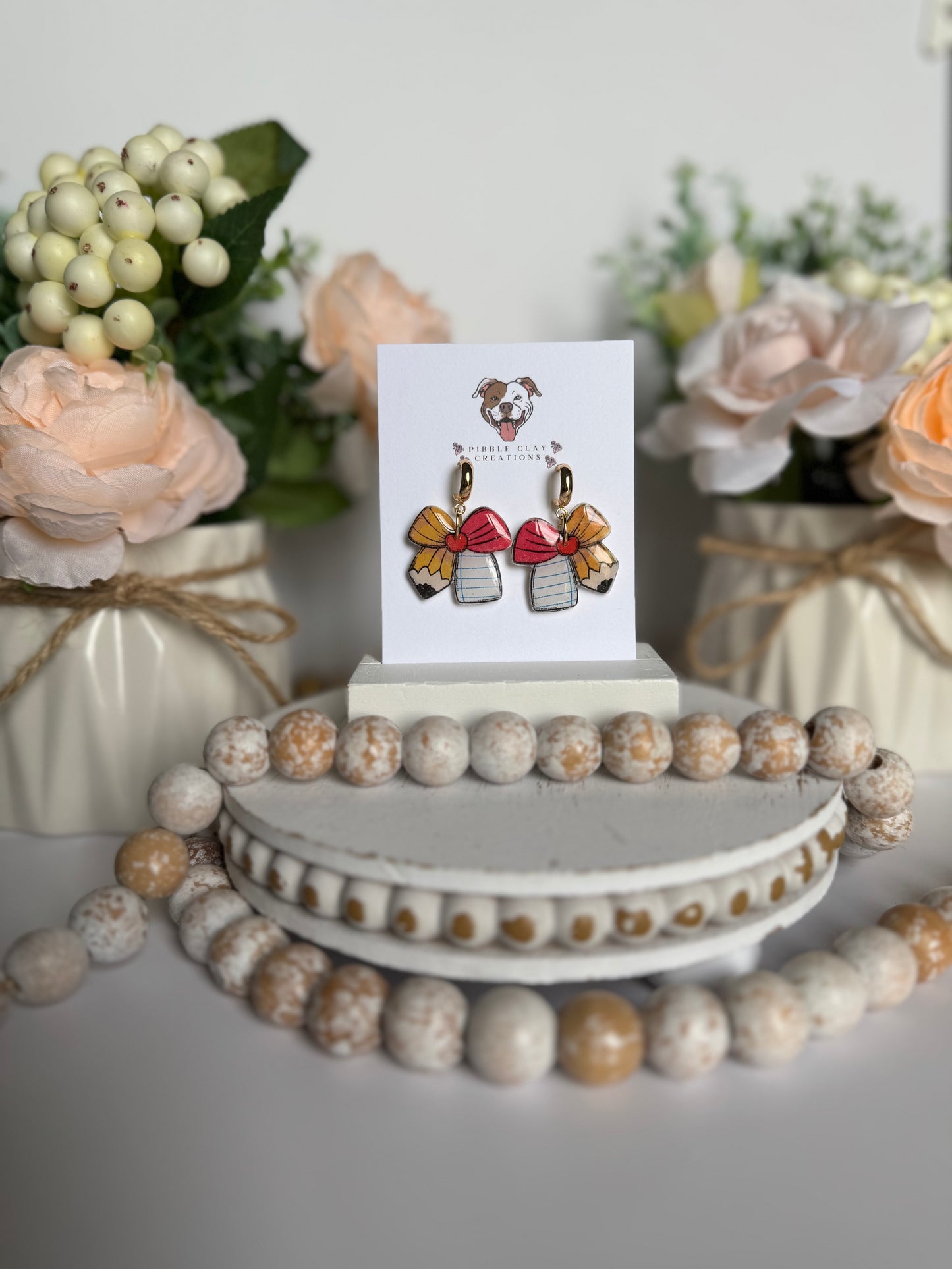Back To School Earrings