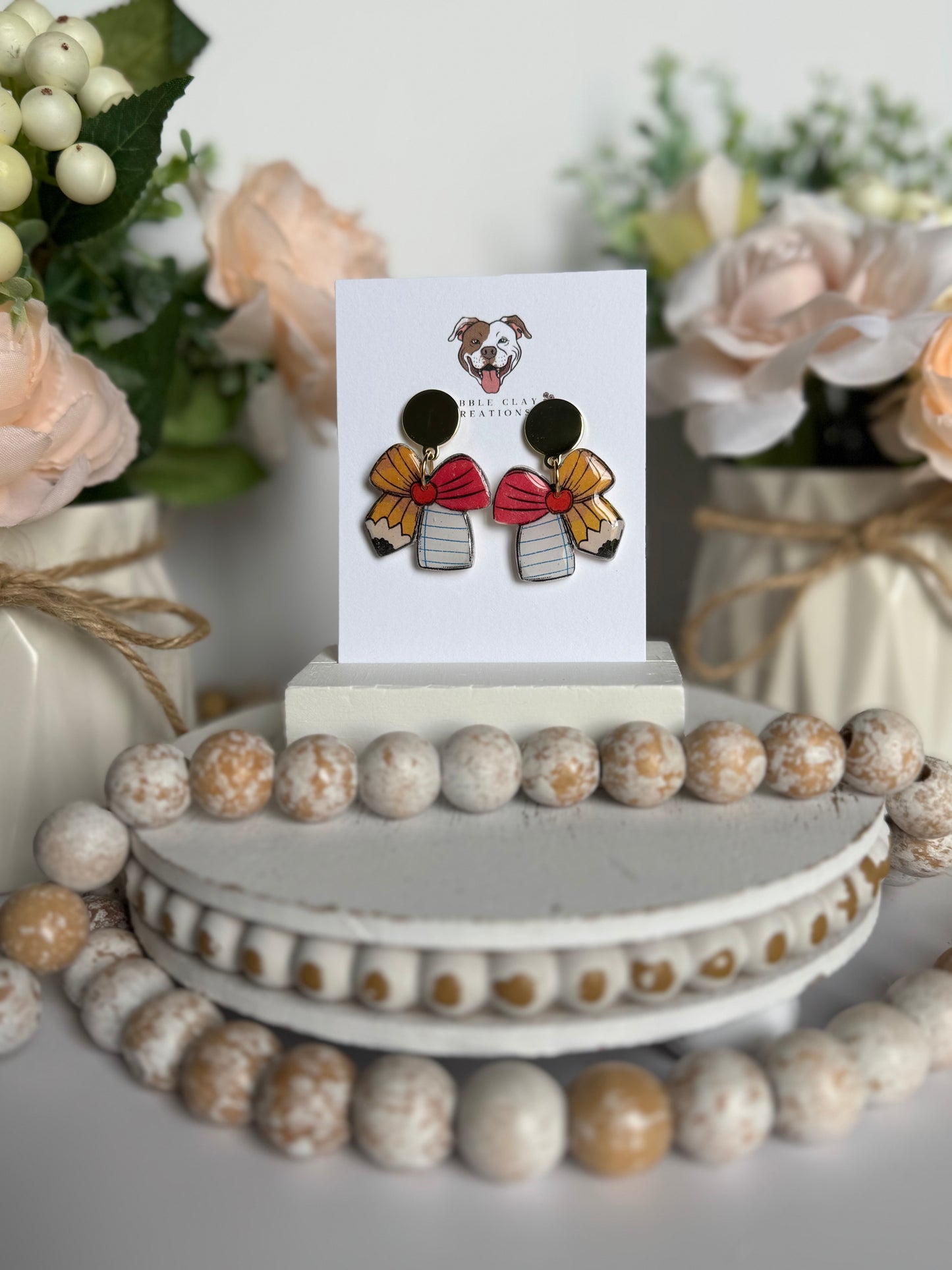 Back To School Earrings