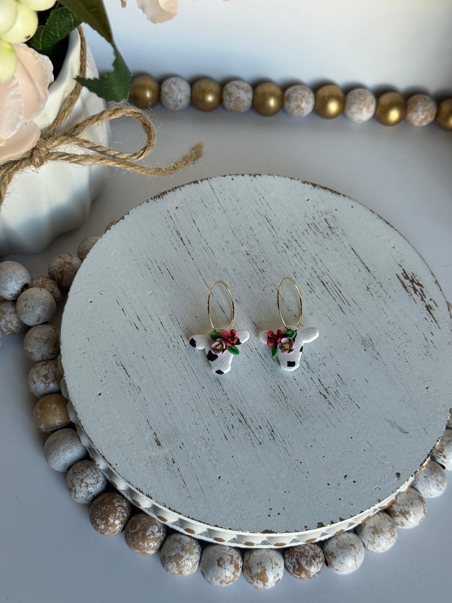 Floral Cows