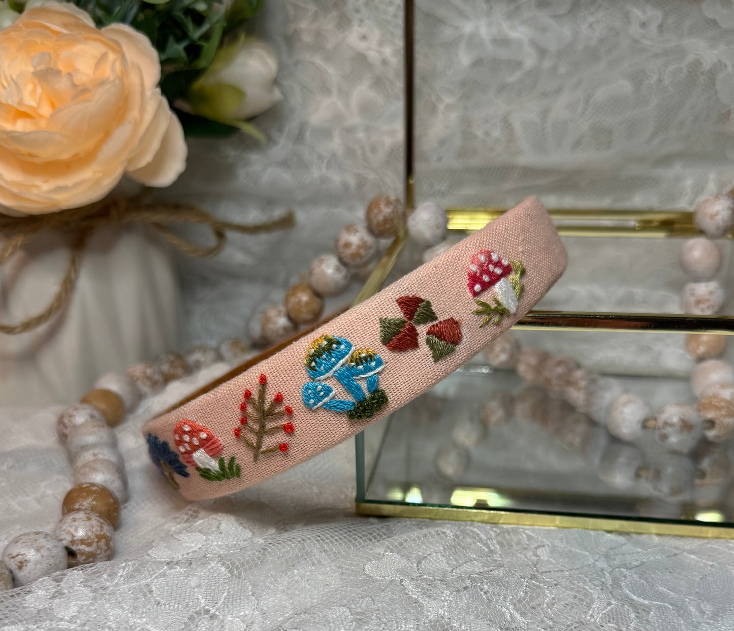 Embroidered Headband