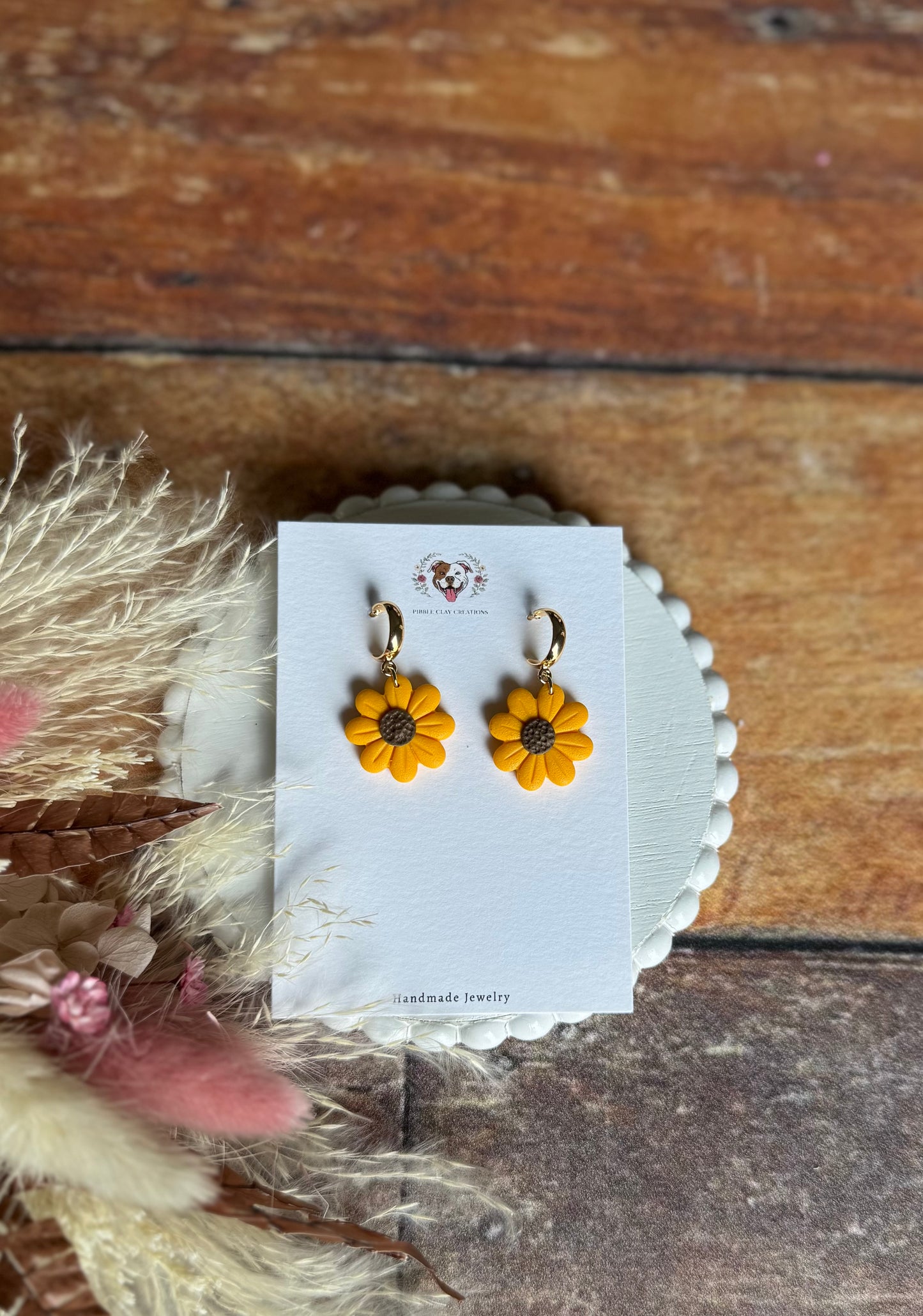 Sunflower Earrings