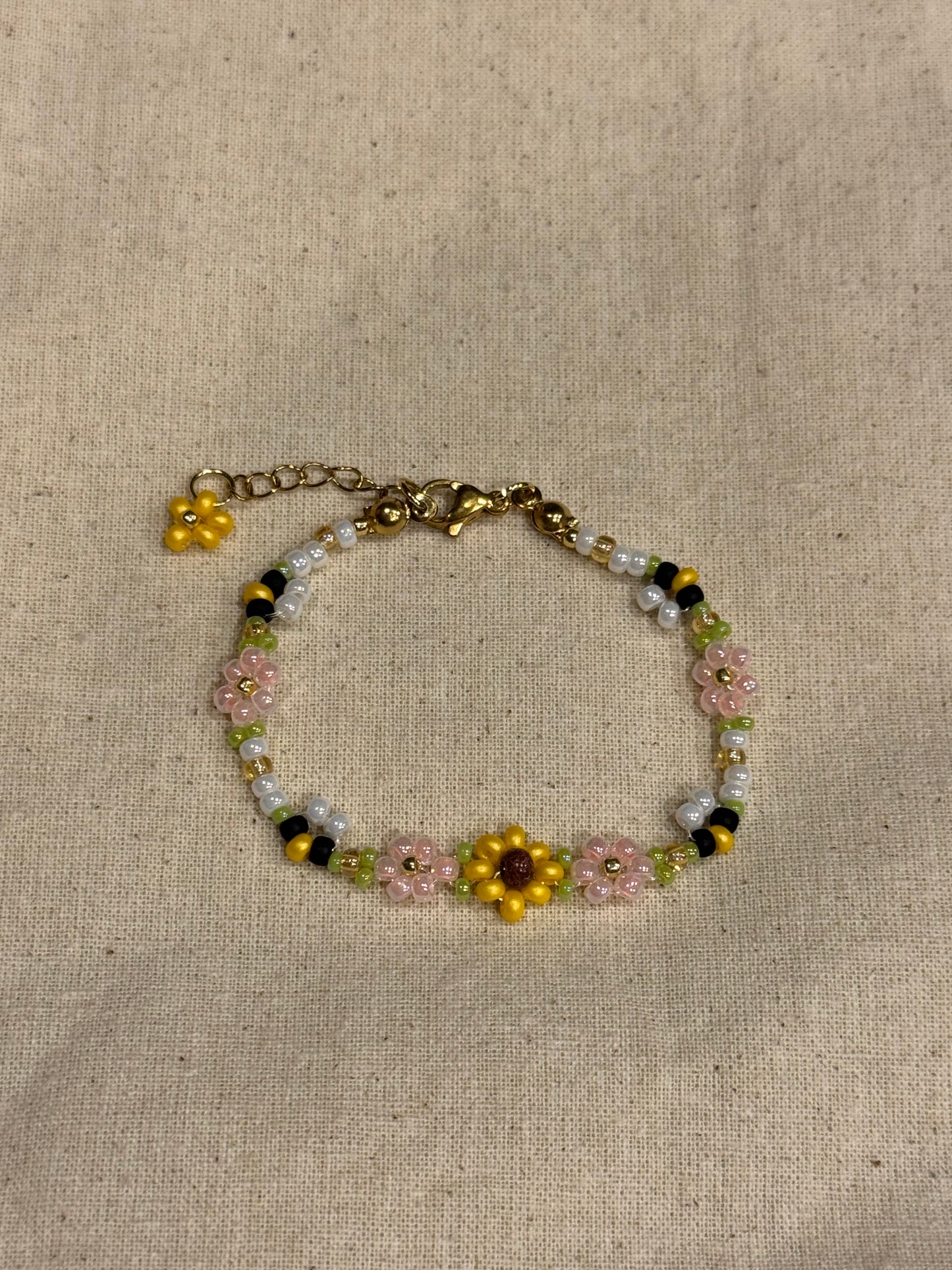 Bee Bracelet, Sunflower Bracelet