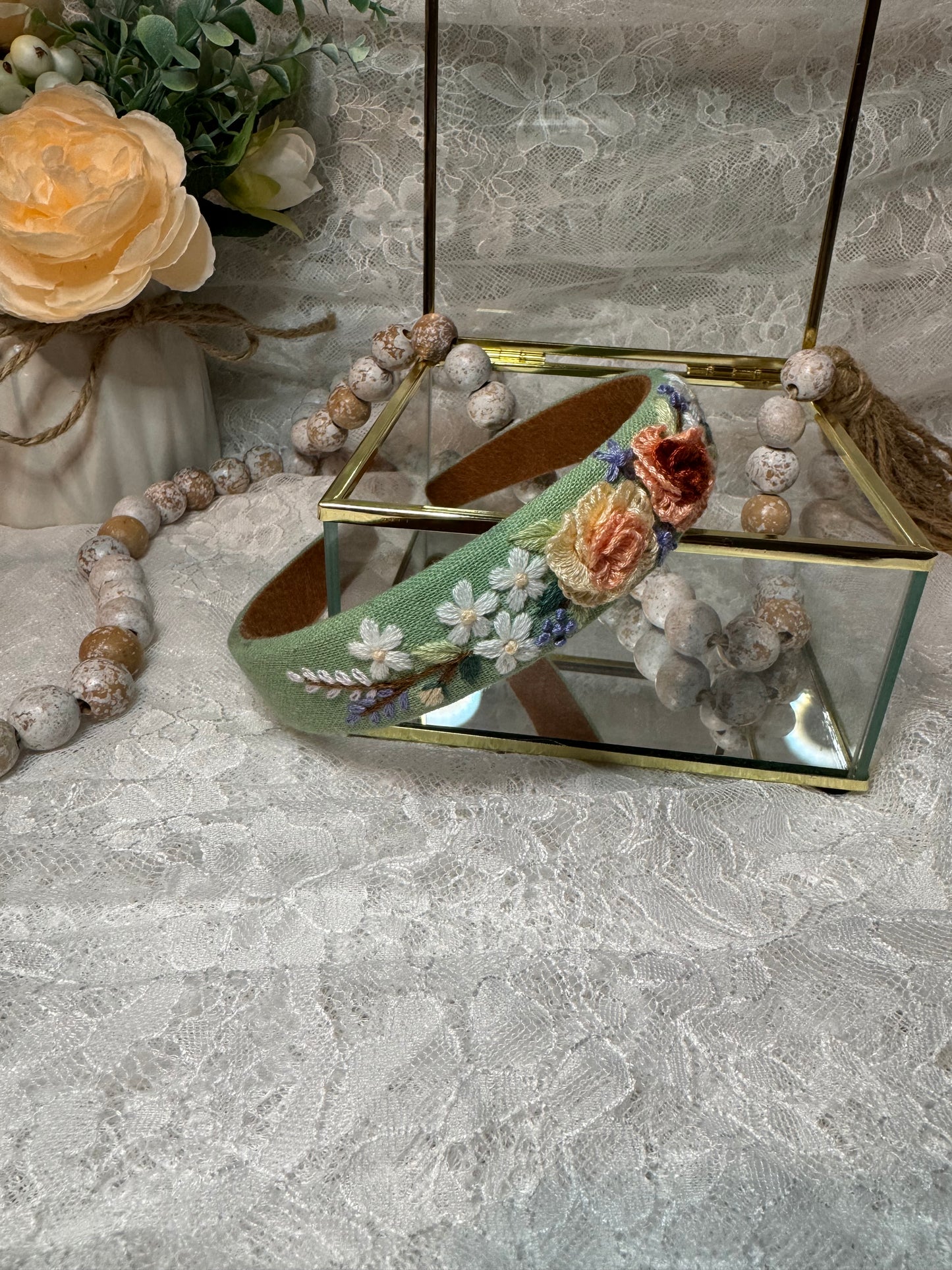 Embroidered Headband