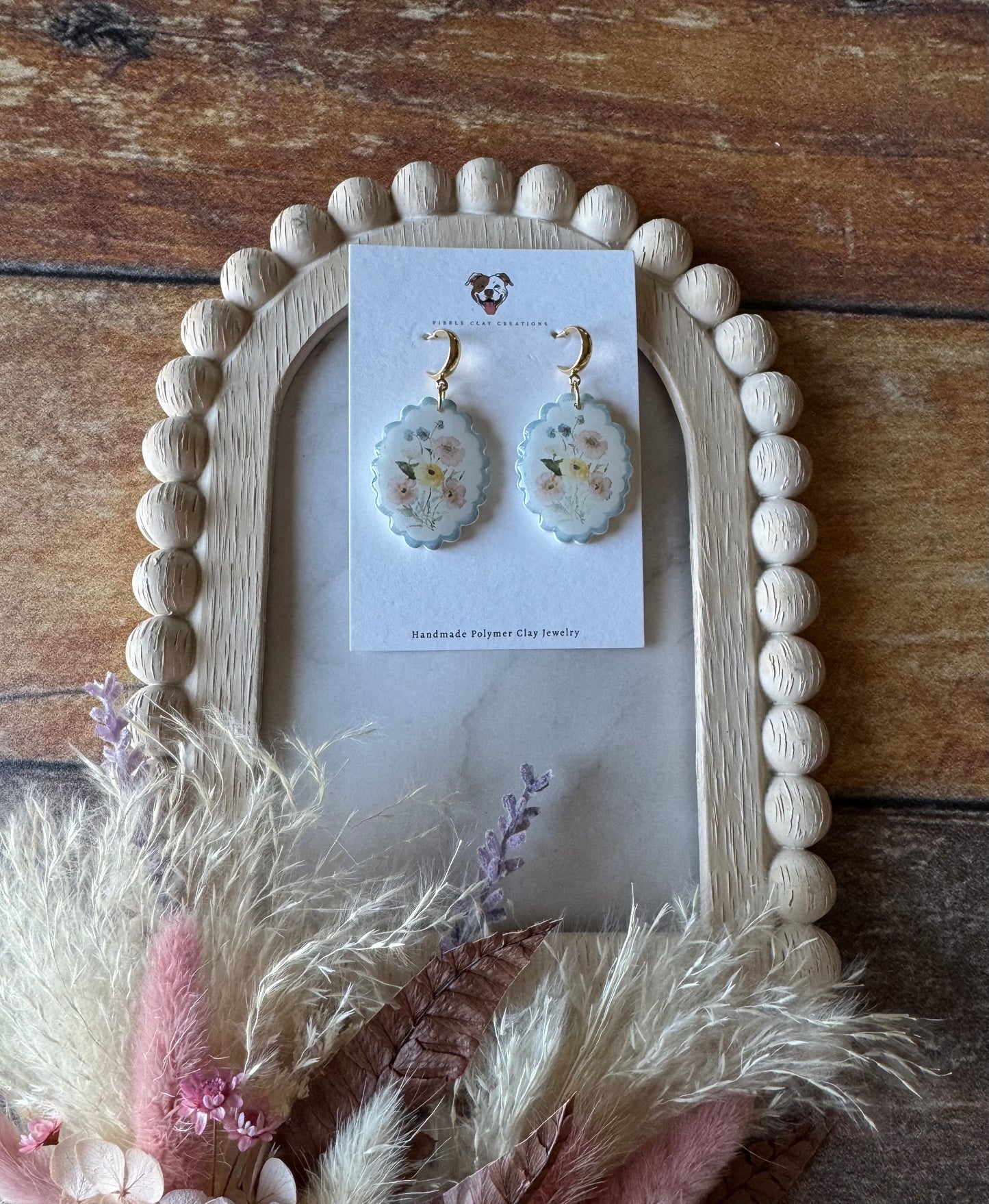 Vintage Floral Bloom Earrings