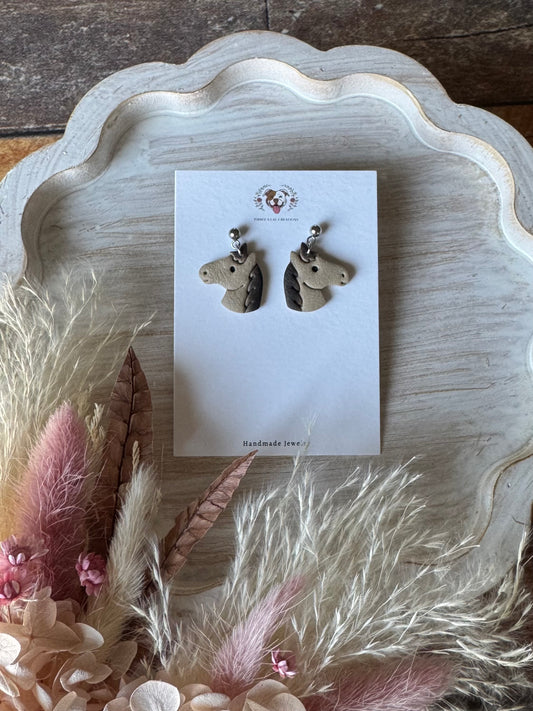 Western Horse Earrings