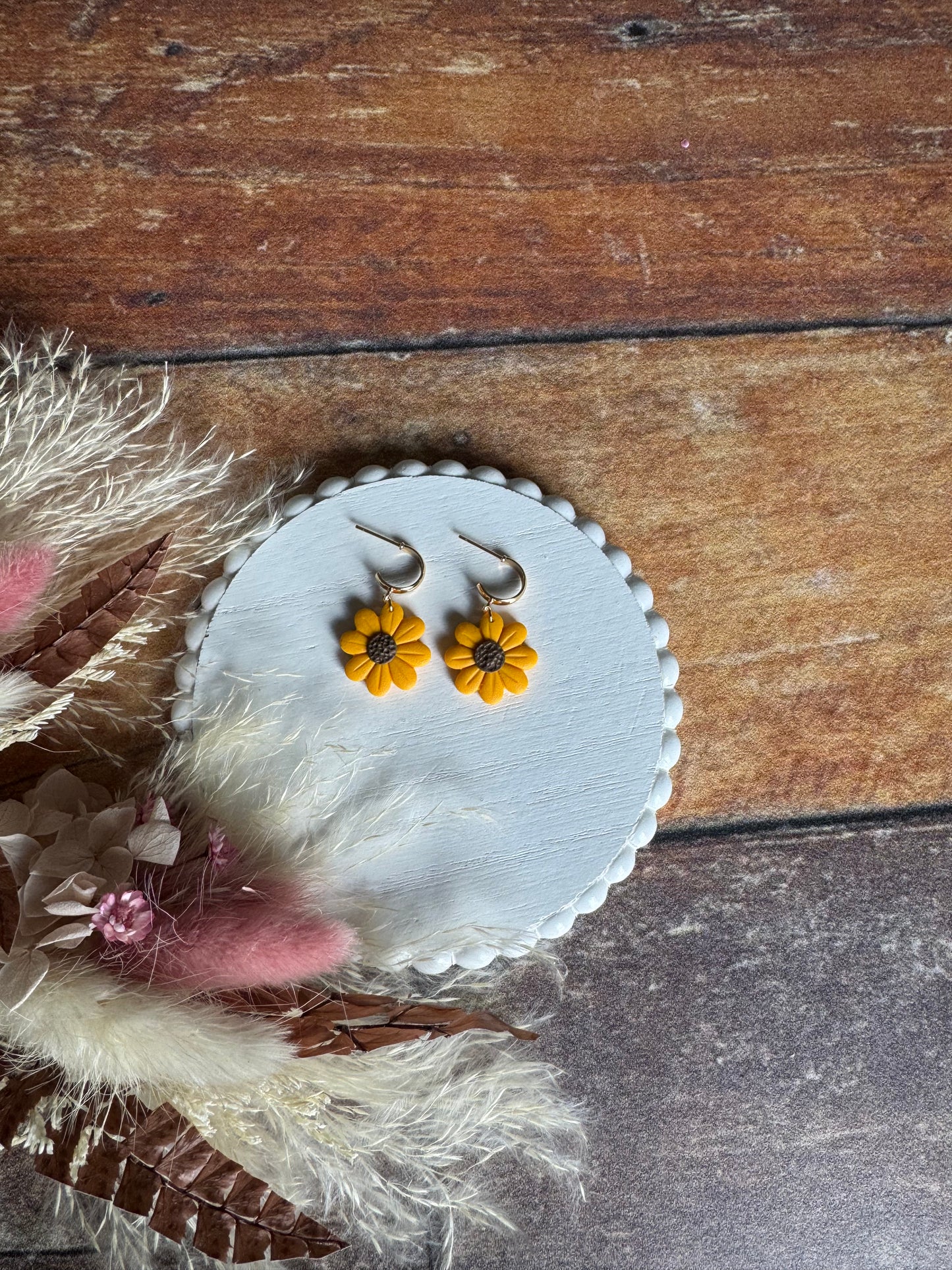 Sunflower Earrings
