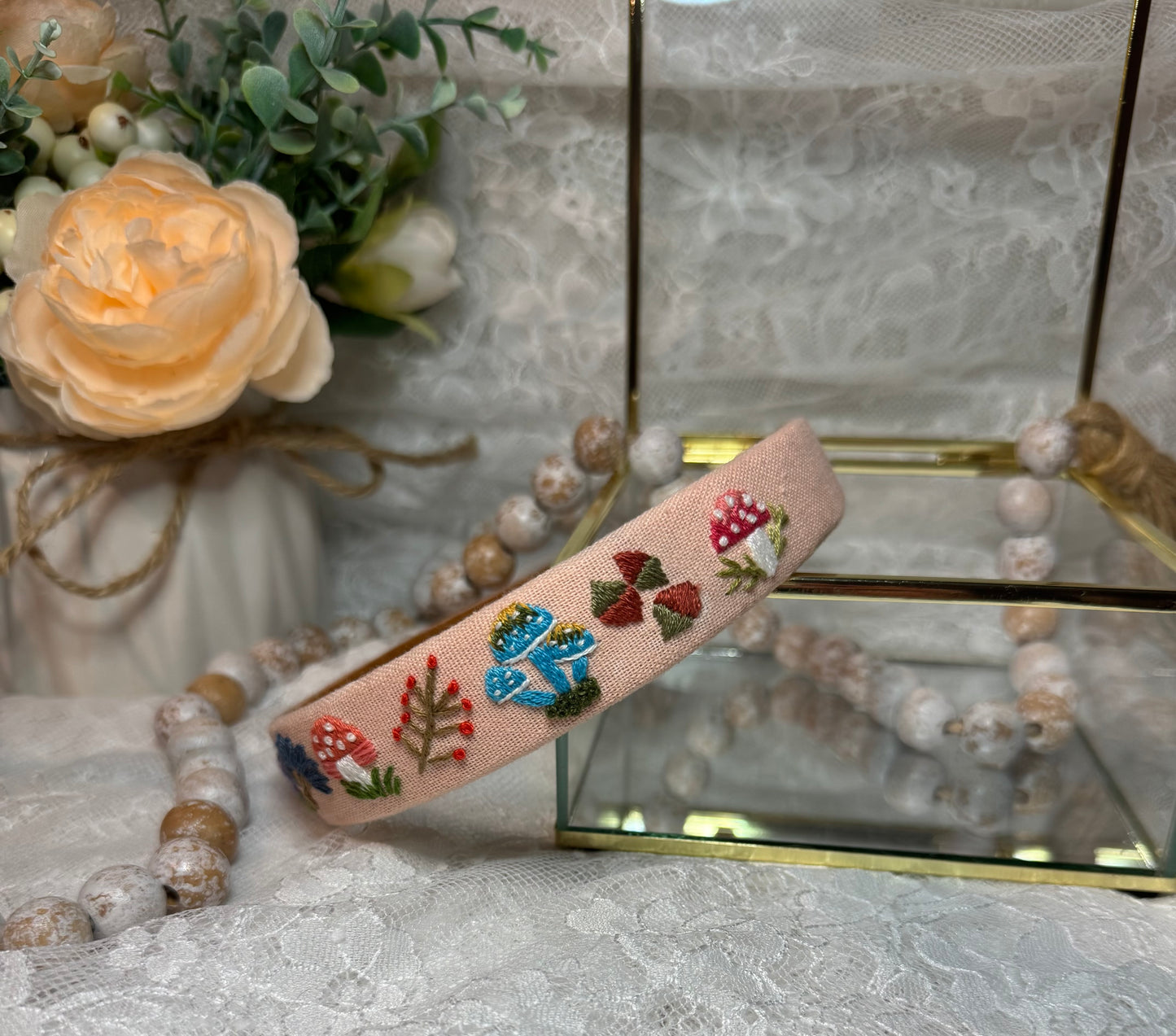 Embroidered Headband