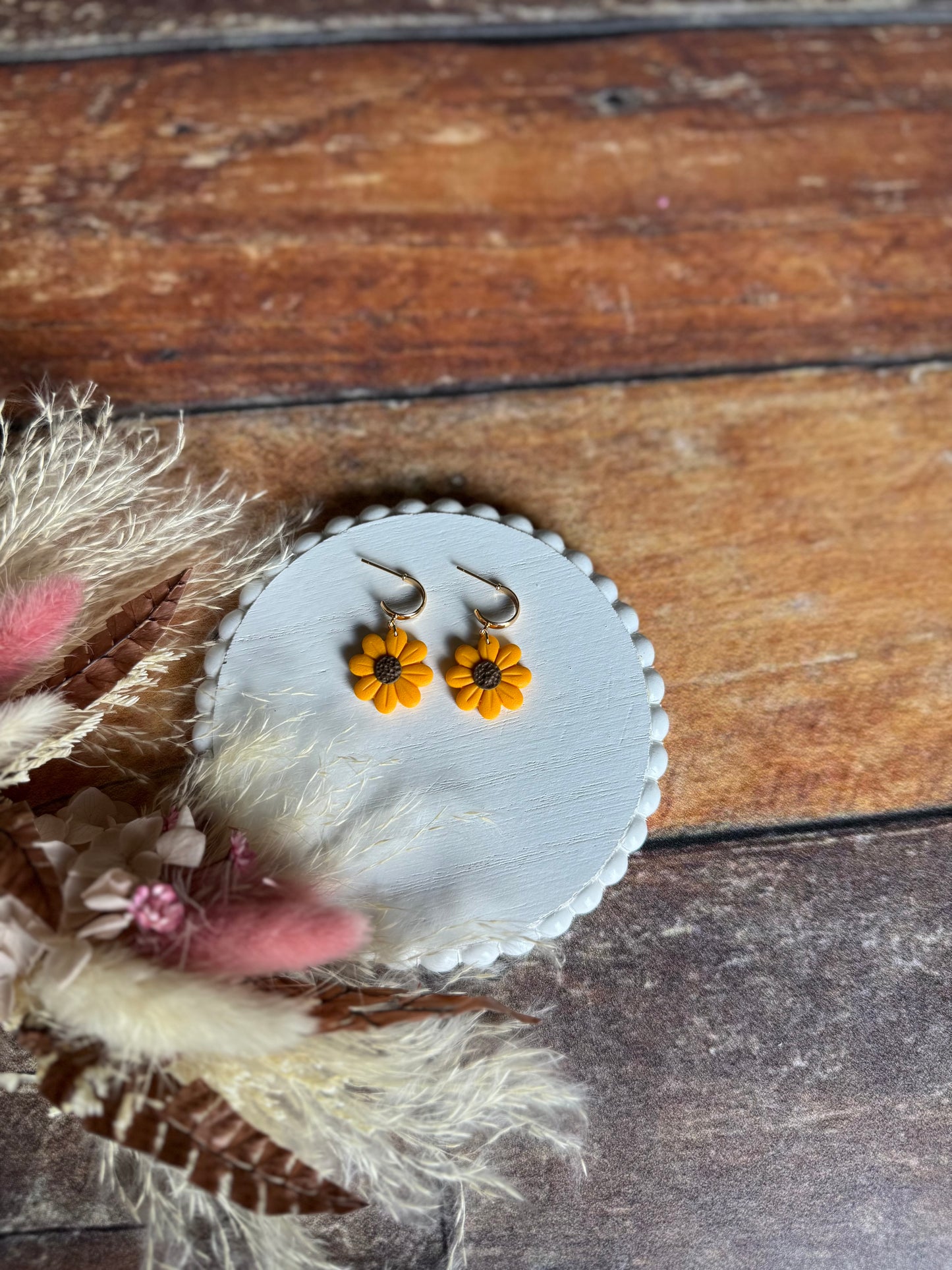 Sunflower Earrings