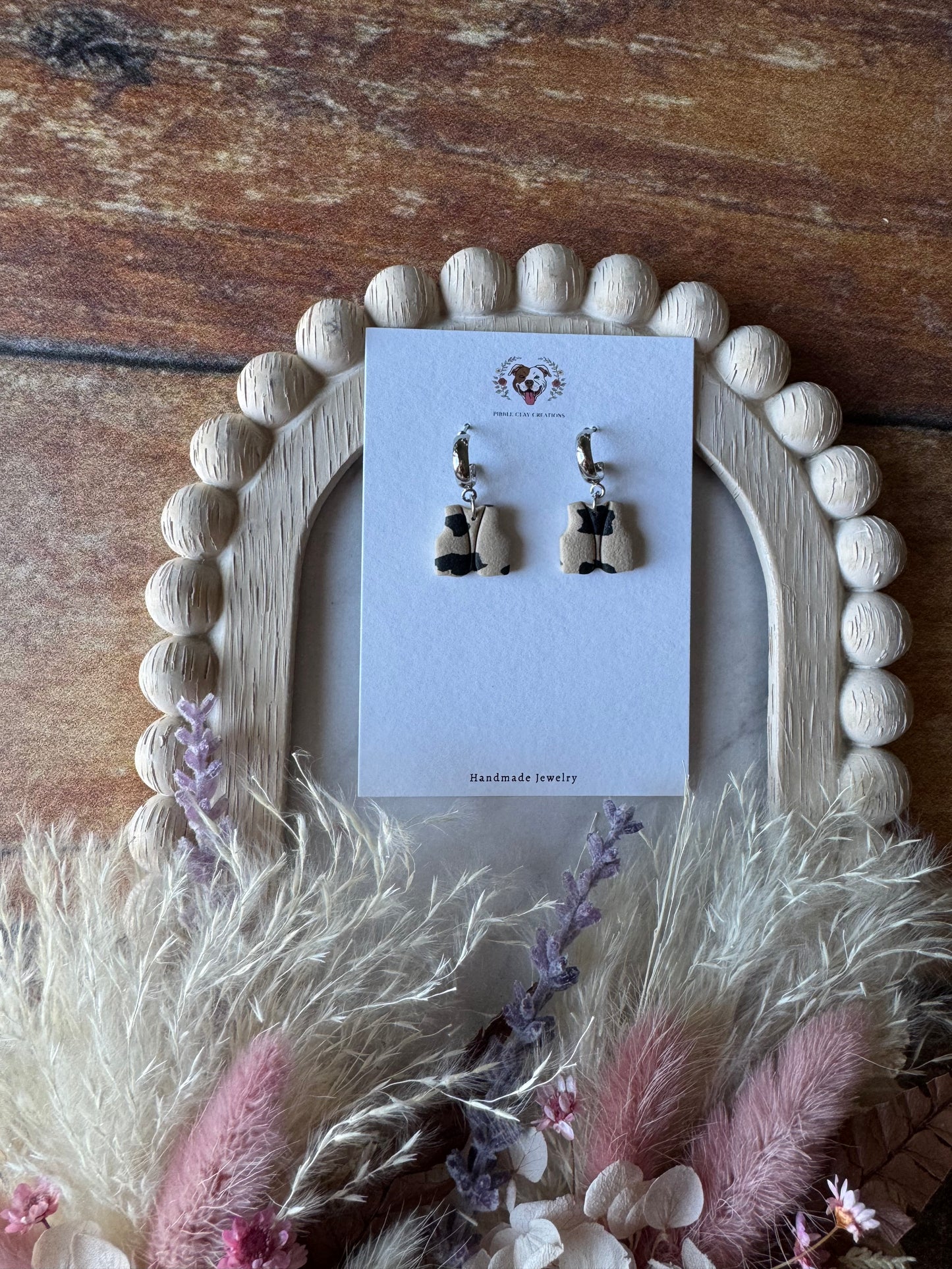 Western Vest Earrings