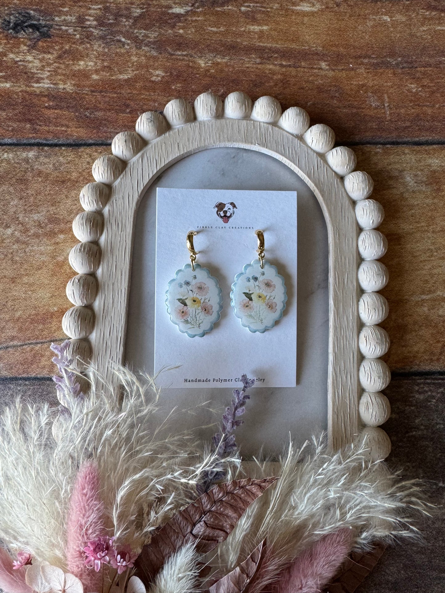 Vintage Floral Bloom Earrings