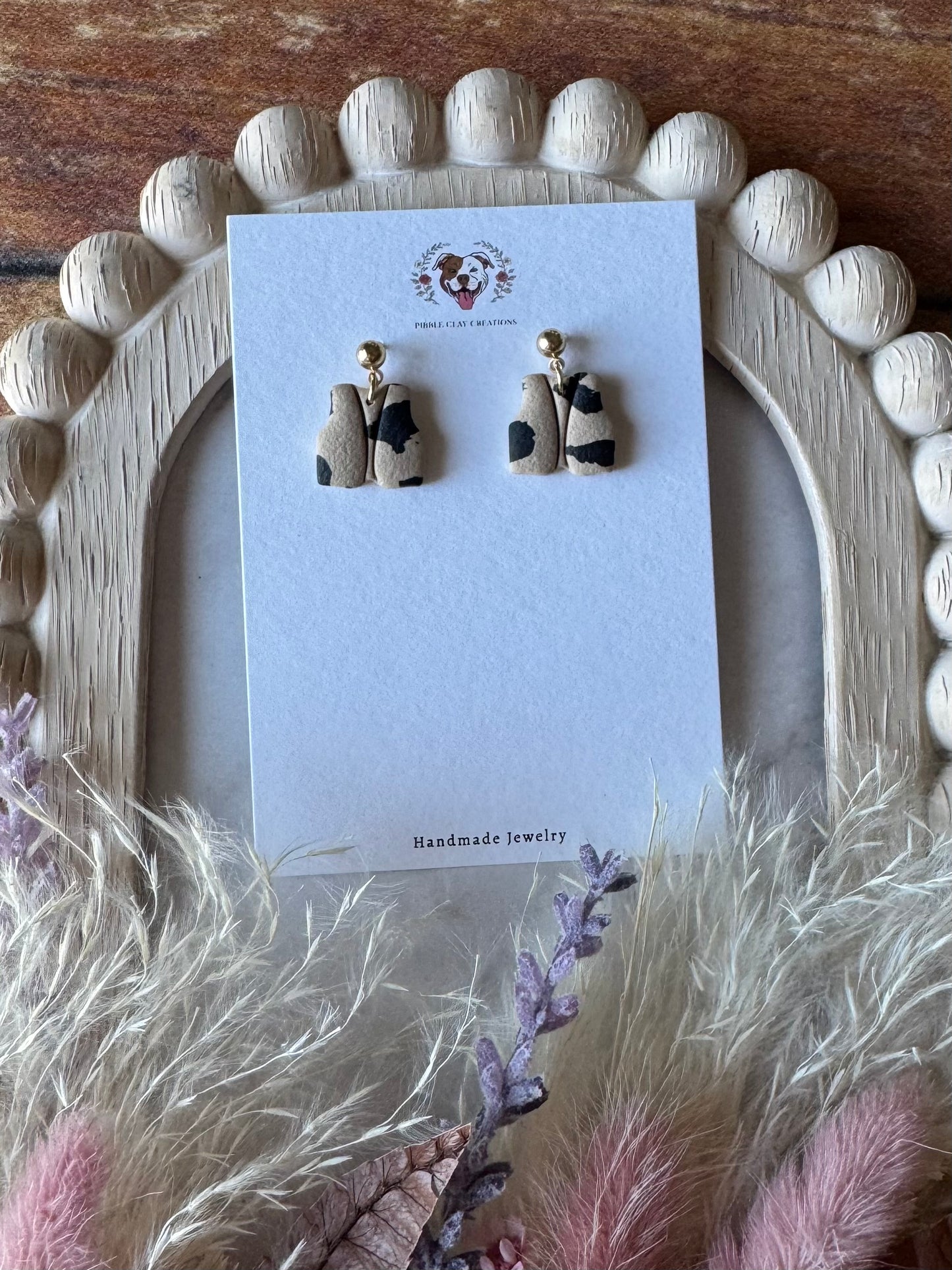 Western Vest Earrings