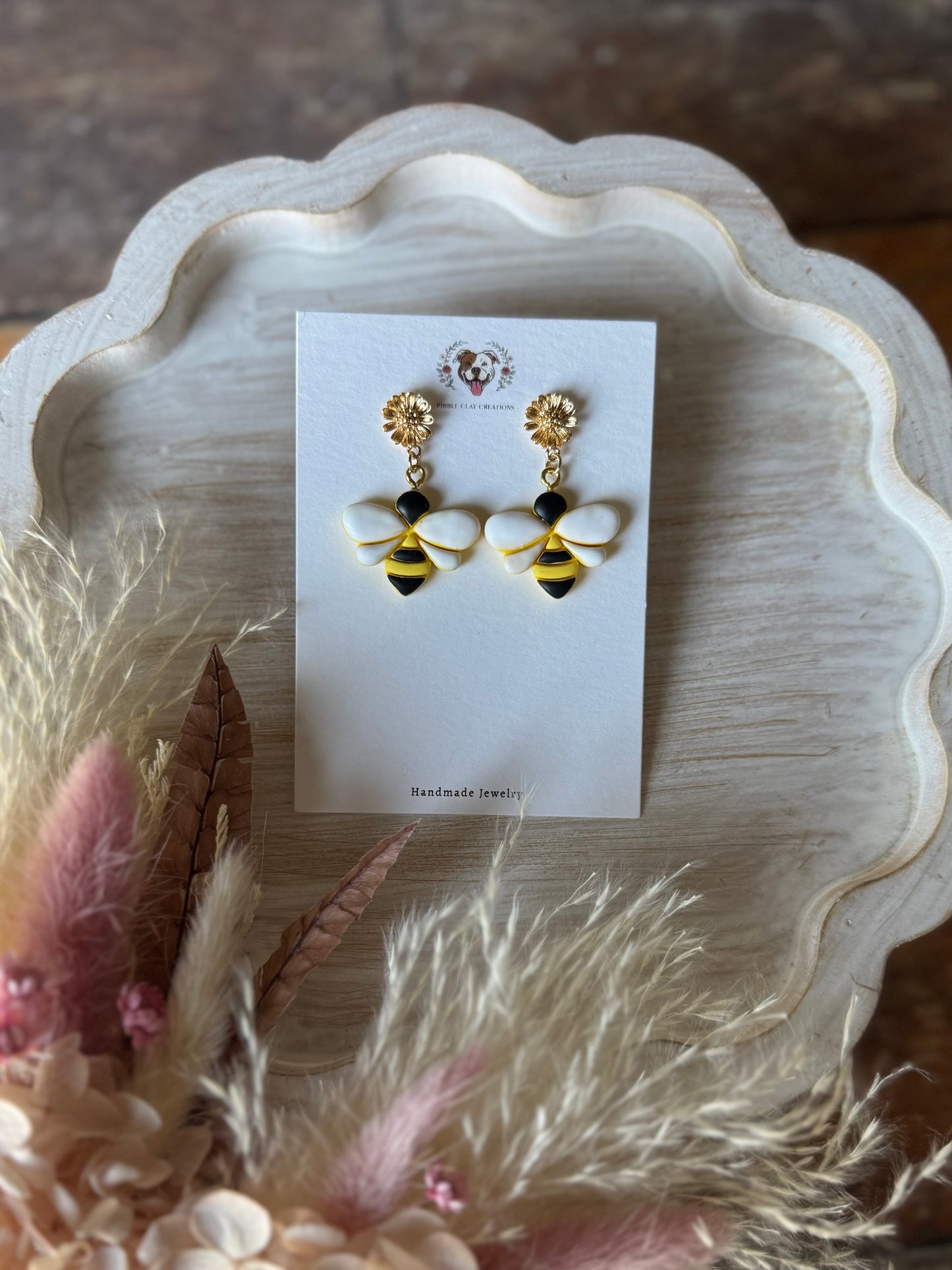 Bee Earrings