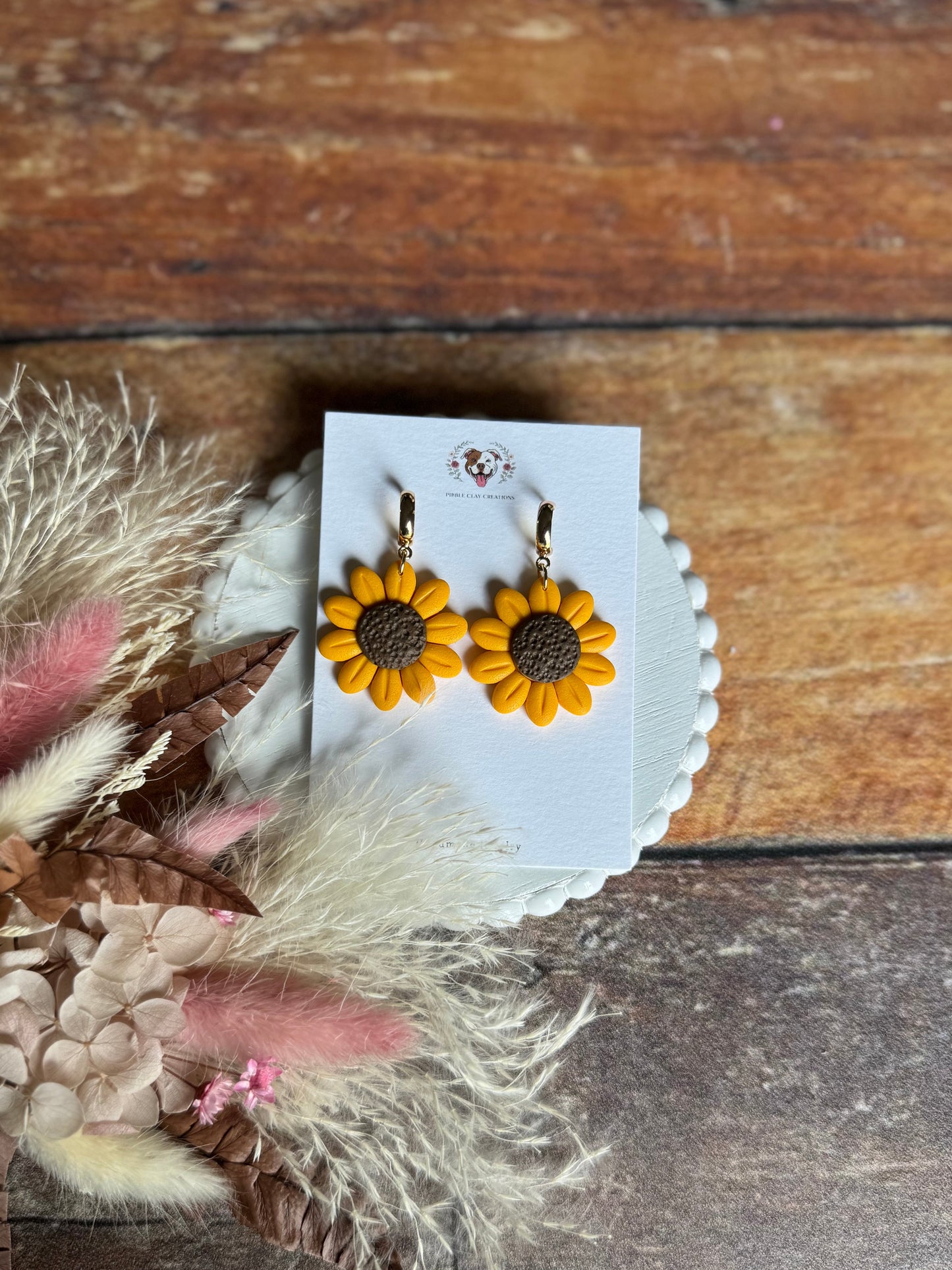 Sunflower Earrings