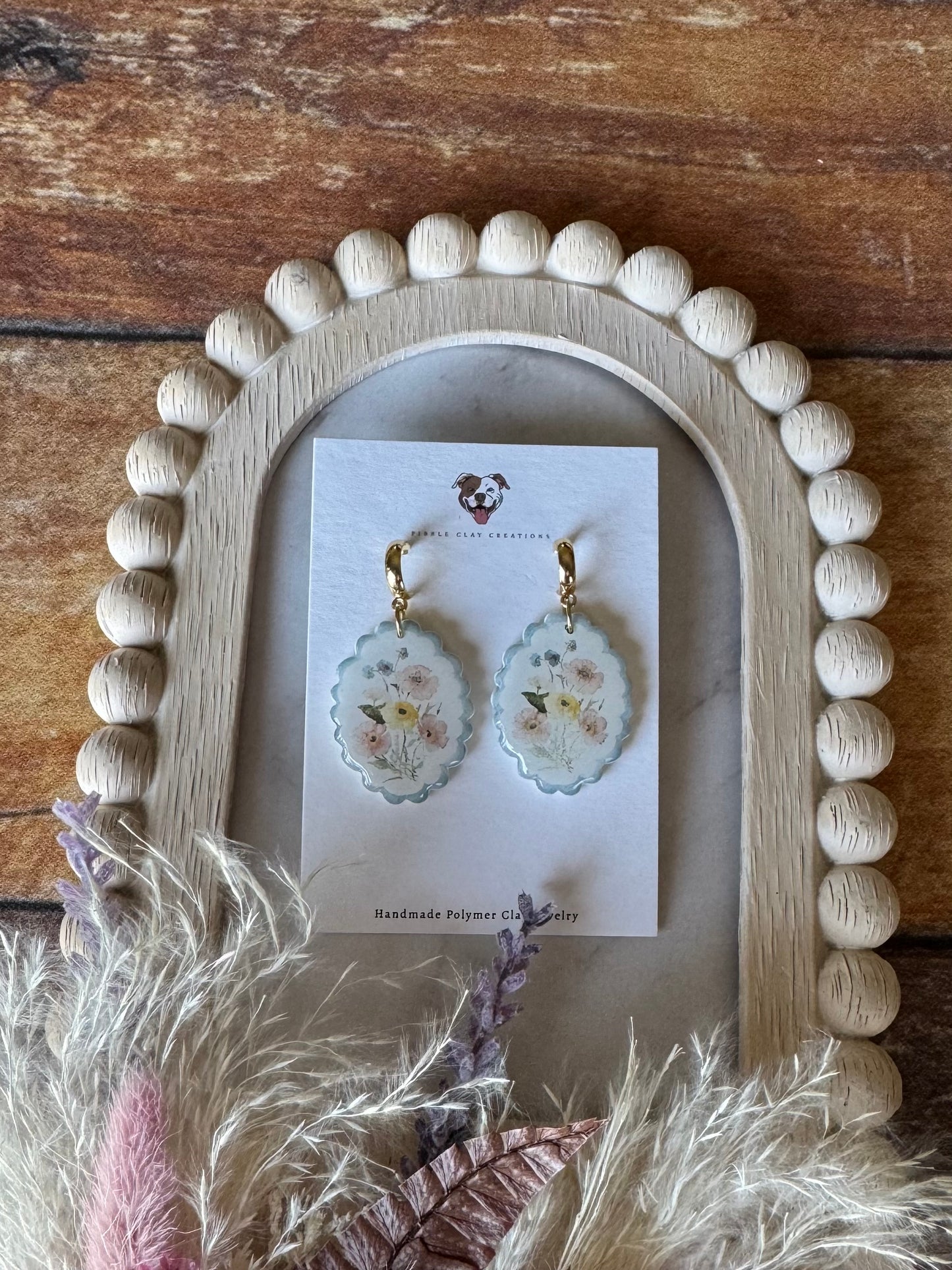 Vintage Floral Bloom Earrings