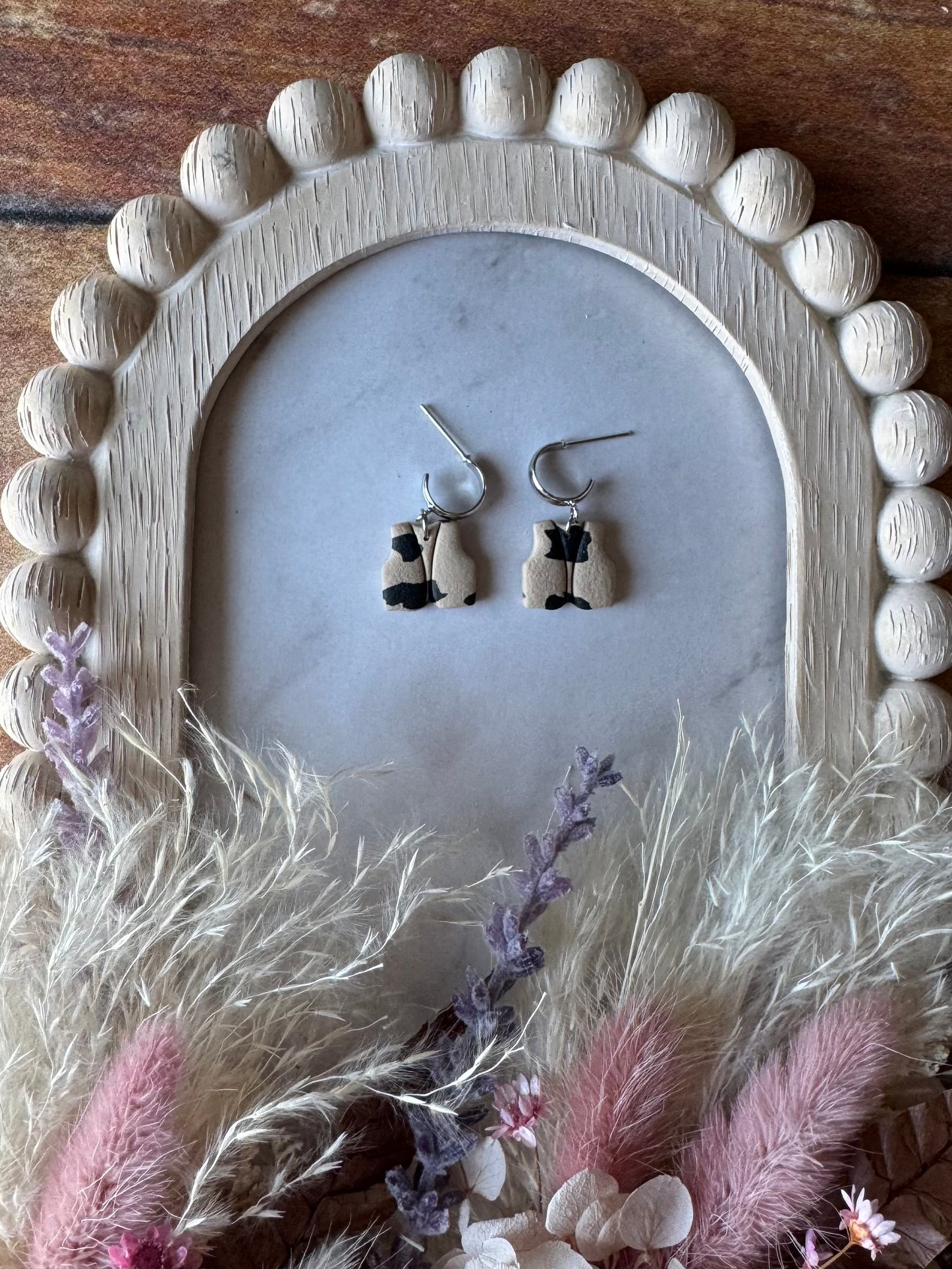 Western Vest Earrings