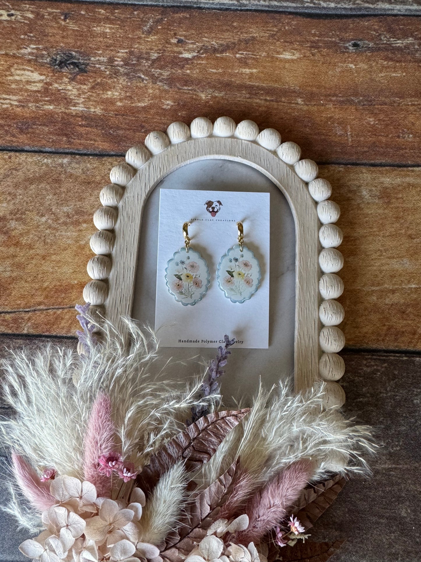 Vintage Floral Bloom Earrings