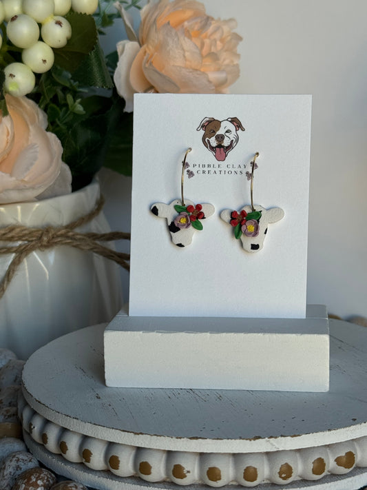 Floral Cows