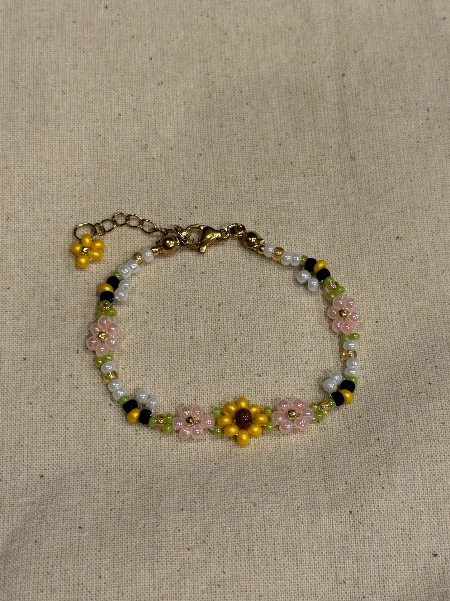 Bee Bracelet, Sunflower Bracelet