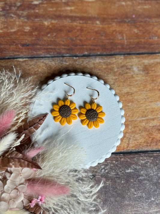 Sunflower Earrings