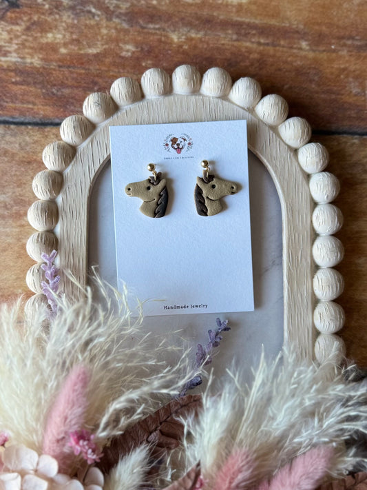 Western Horse Earrings