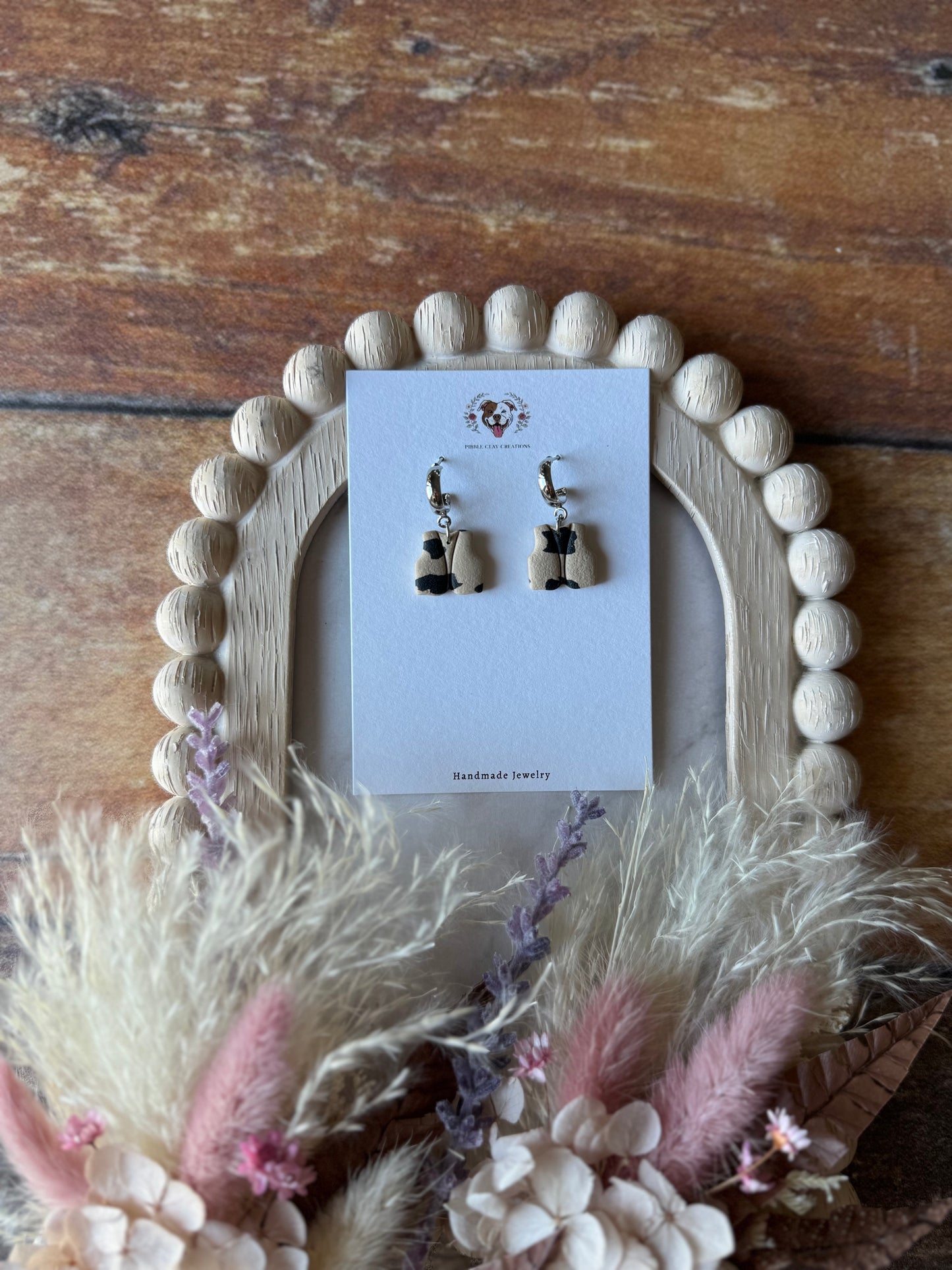 Western Vest Earrings