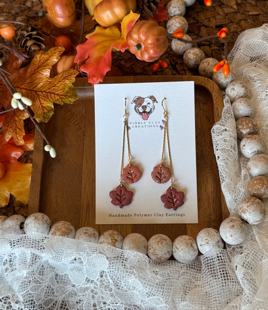 Leafy Chain Dangles