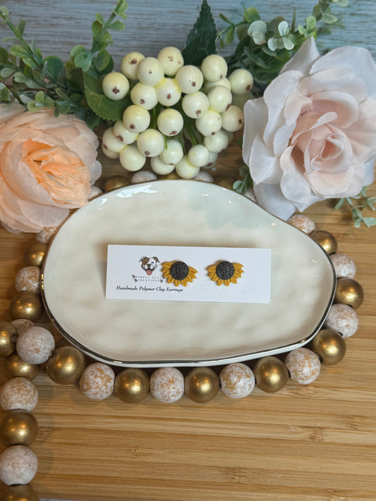 Sunflower Studs