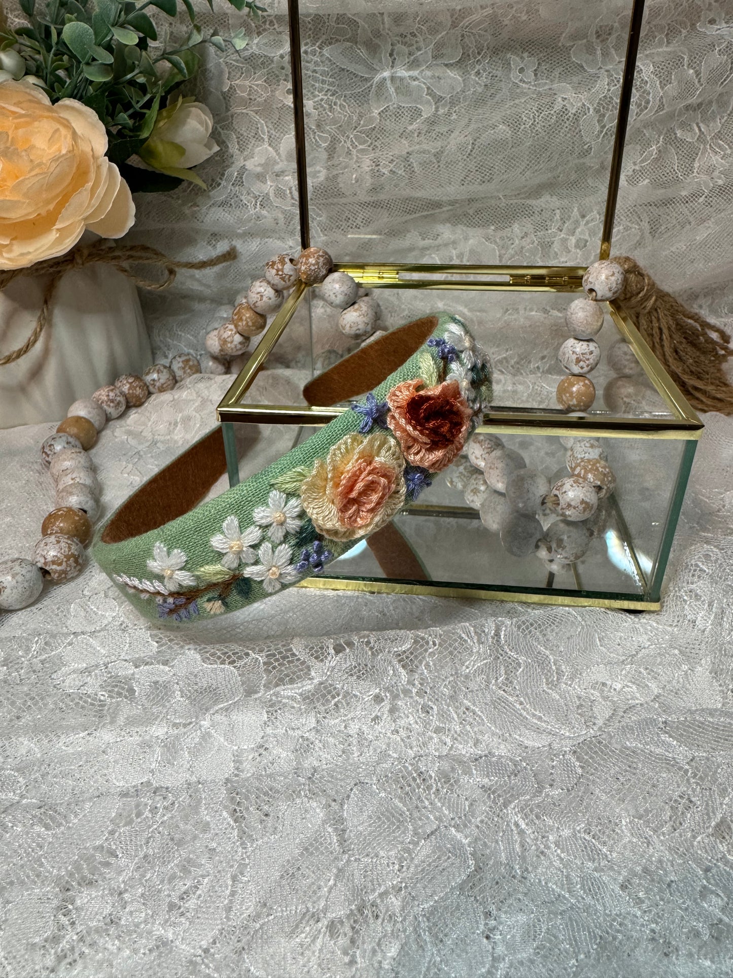 Embroidered Headband